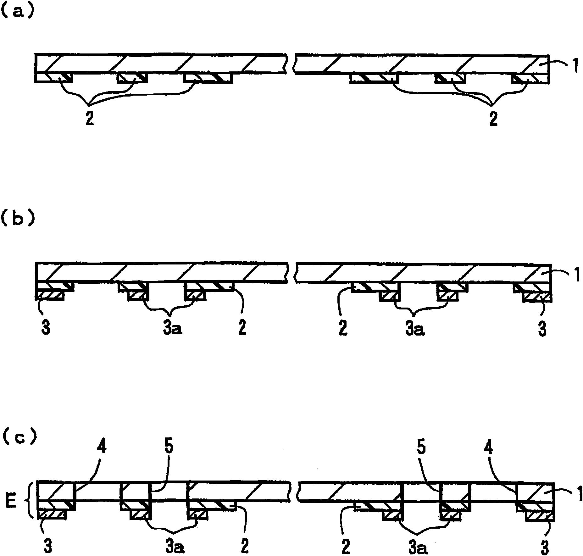 Manufacturing method of opto-electric hybrid board