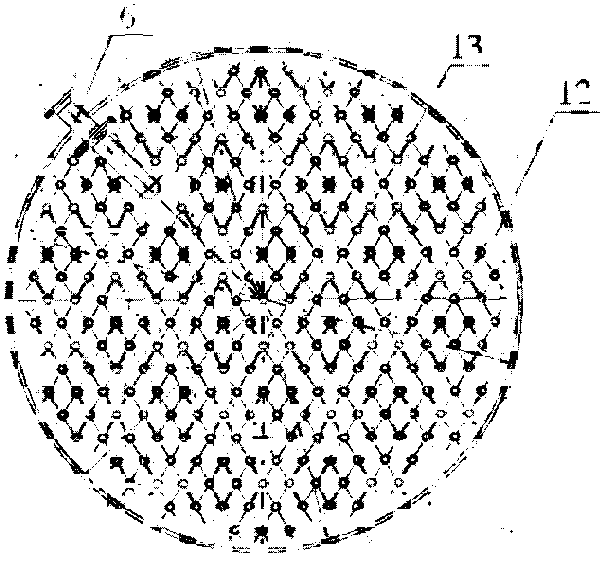 Condensate polishing mixed bed anion-cation resin separation filter and control method thereof