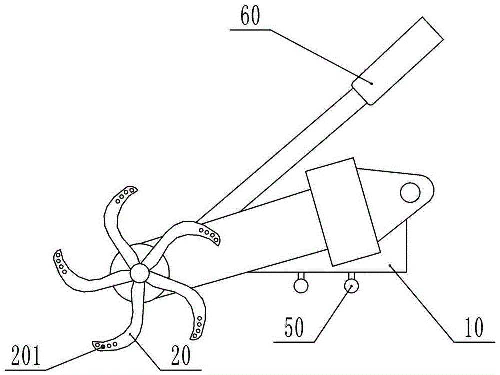 Use method of pest killing device for garden soil