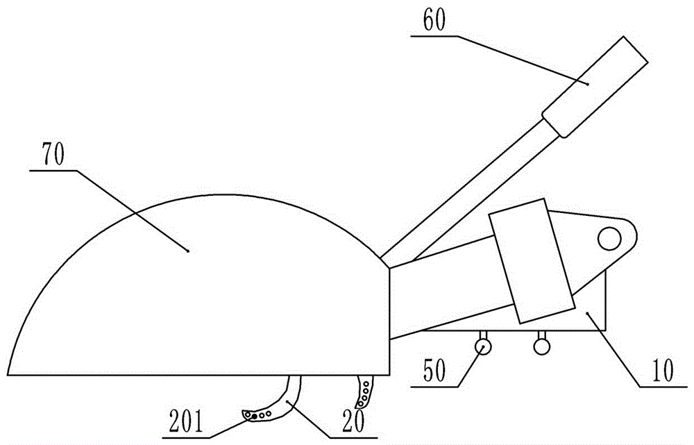 Use method of pest killing device for garden soil