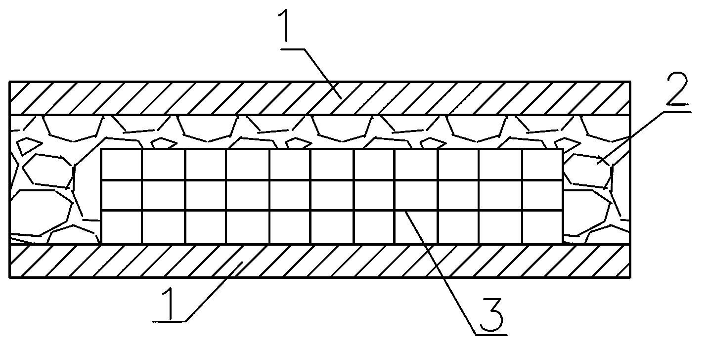 High-strength light wall board