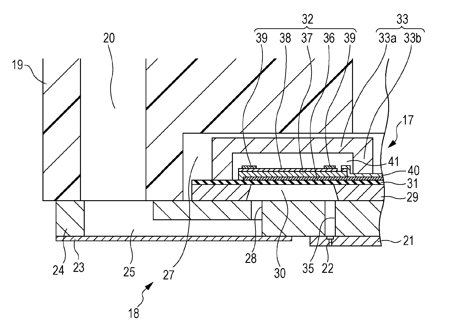 Piezoelectric device, liquid ejection head, and method of manufacturing piezoelectric device