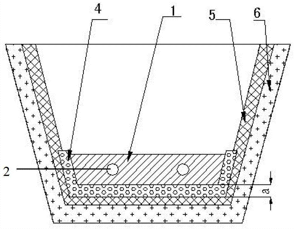 Continuous-casting tundish slag stopping dam and manufacturing method thereof