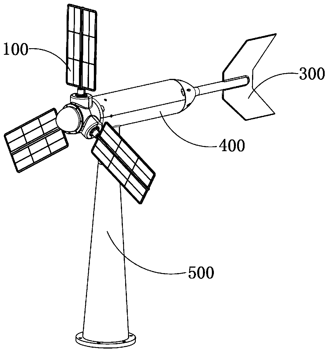 Multi-pitch-varying power generating method of wind driven generator