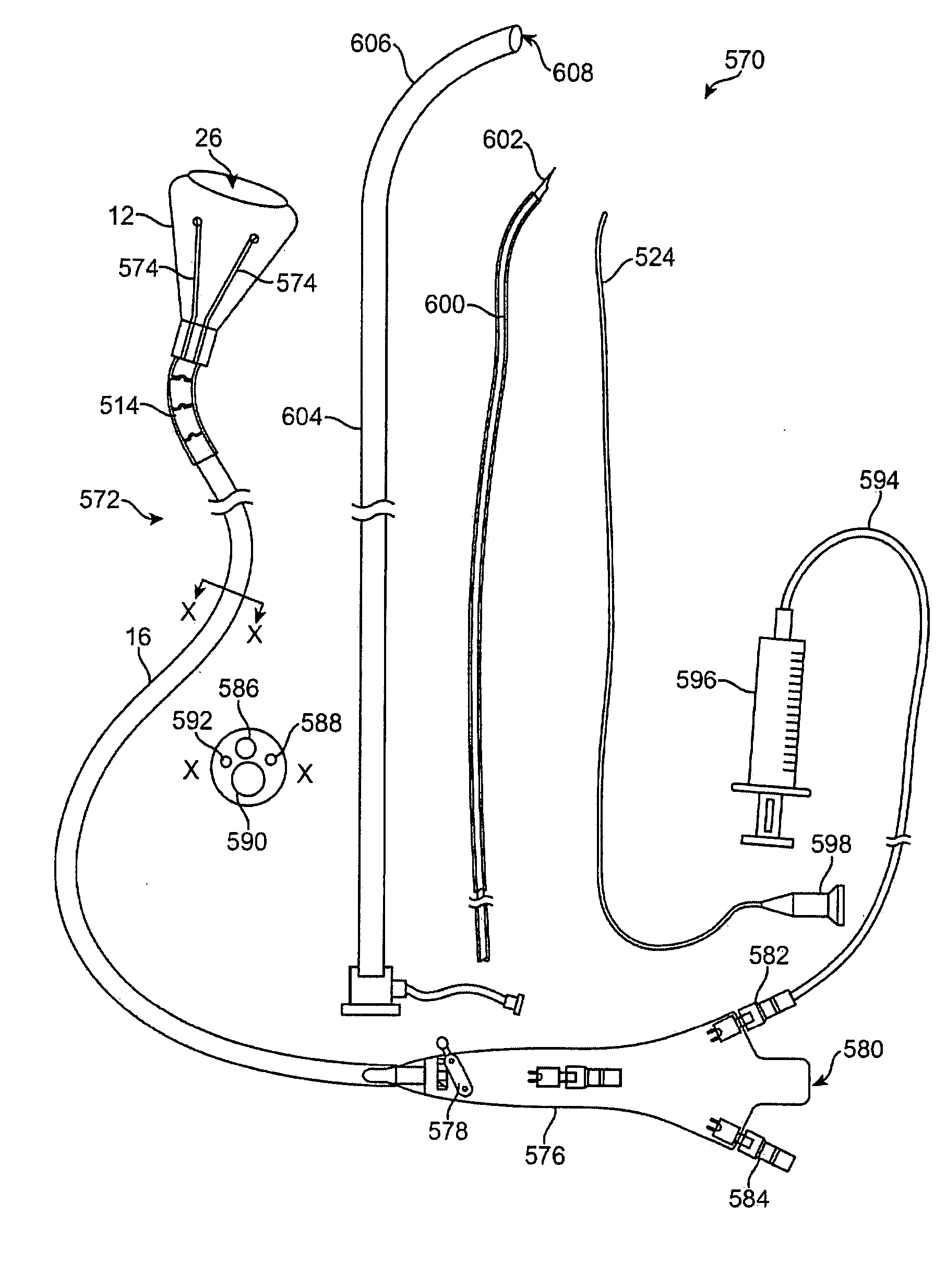 Visualization apparatus for transseptal access