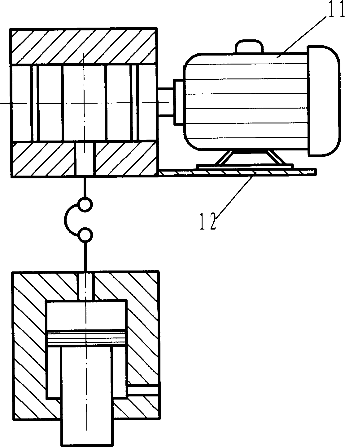 Hydraulic vibration exciter