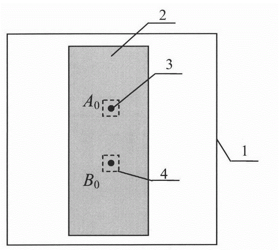 Follow-up window and digital image-based non-contact real-time strain measurement method