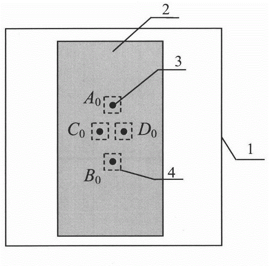 Follow-up window and digital image-based non-contact real-time strain measurement method