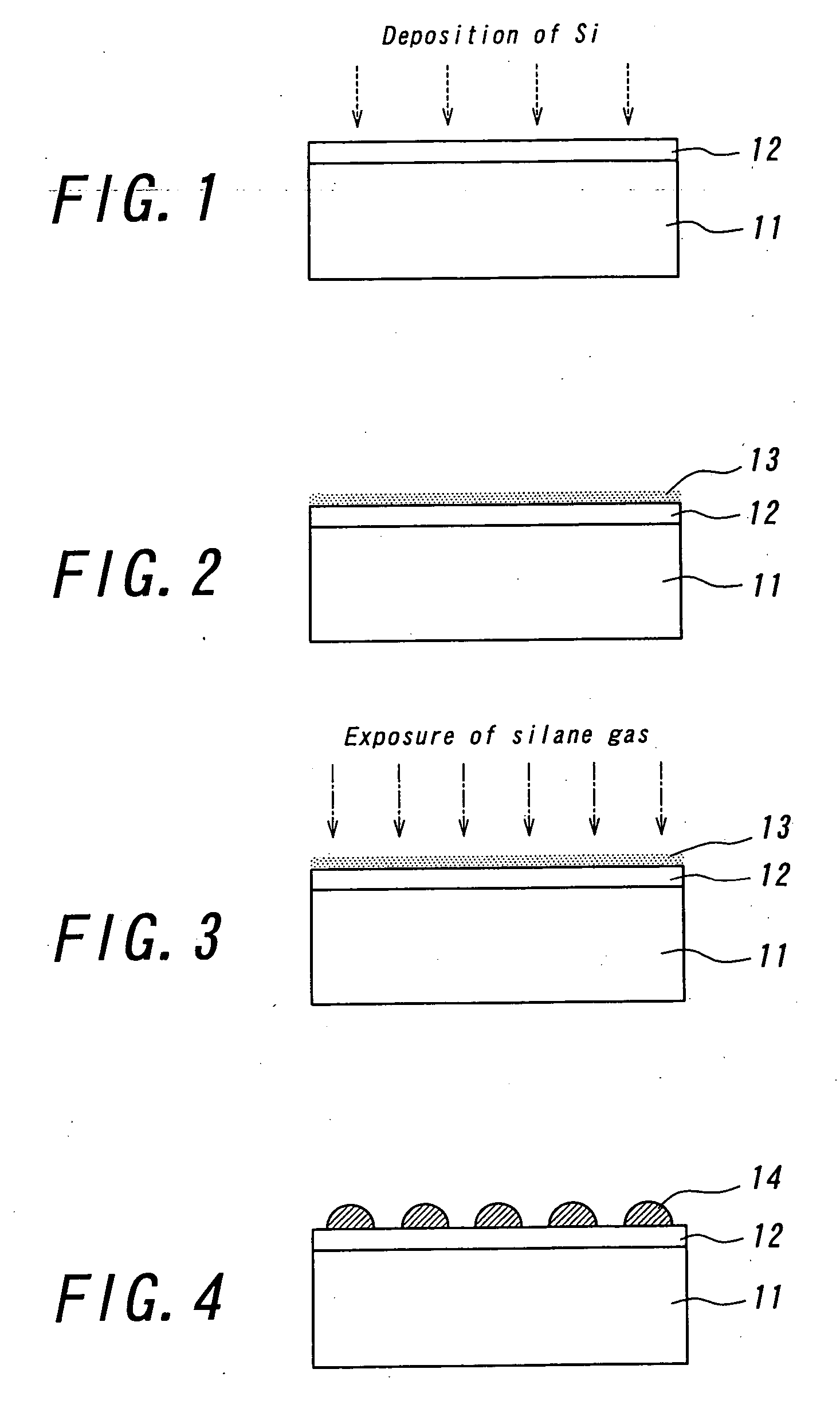 Method for fabricating a silicon nanocrystal, silicon nanocrystal, method for fabricating a floating gate type memory capacitor structure, and floating gate type memory capacitor structure