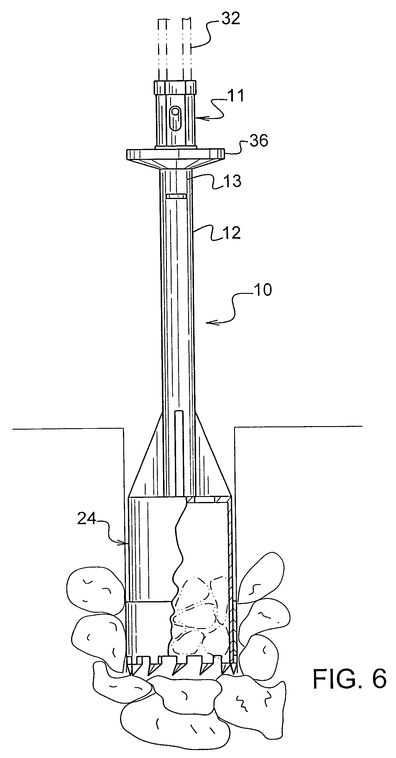 Flightless rock auger for use with pressure drills with quick attachment and method of use