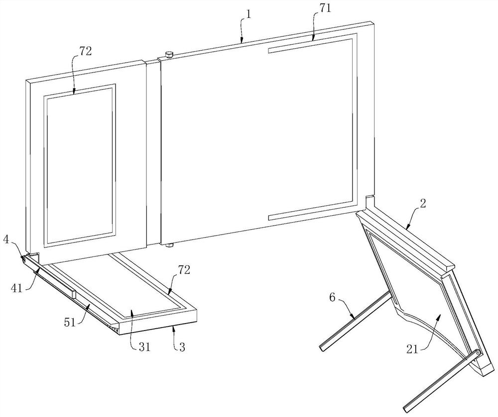 Patient stoma postoperative nursing method and nursing auxiliary device