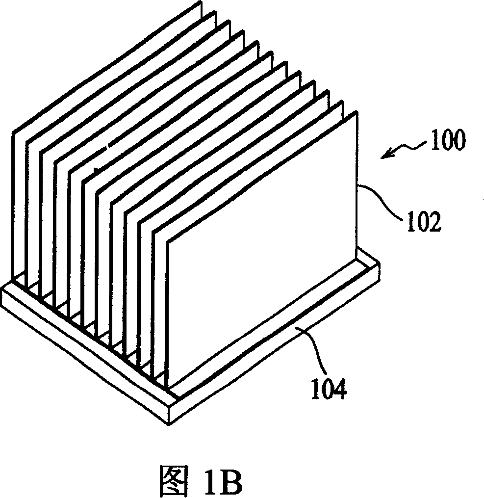 Radiating fin and fin assembly