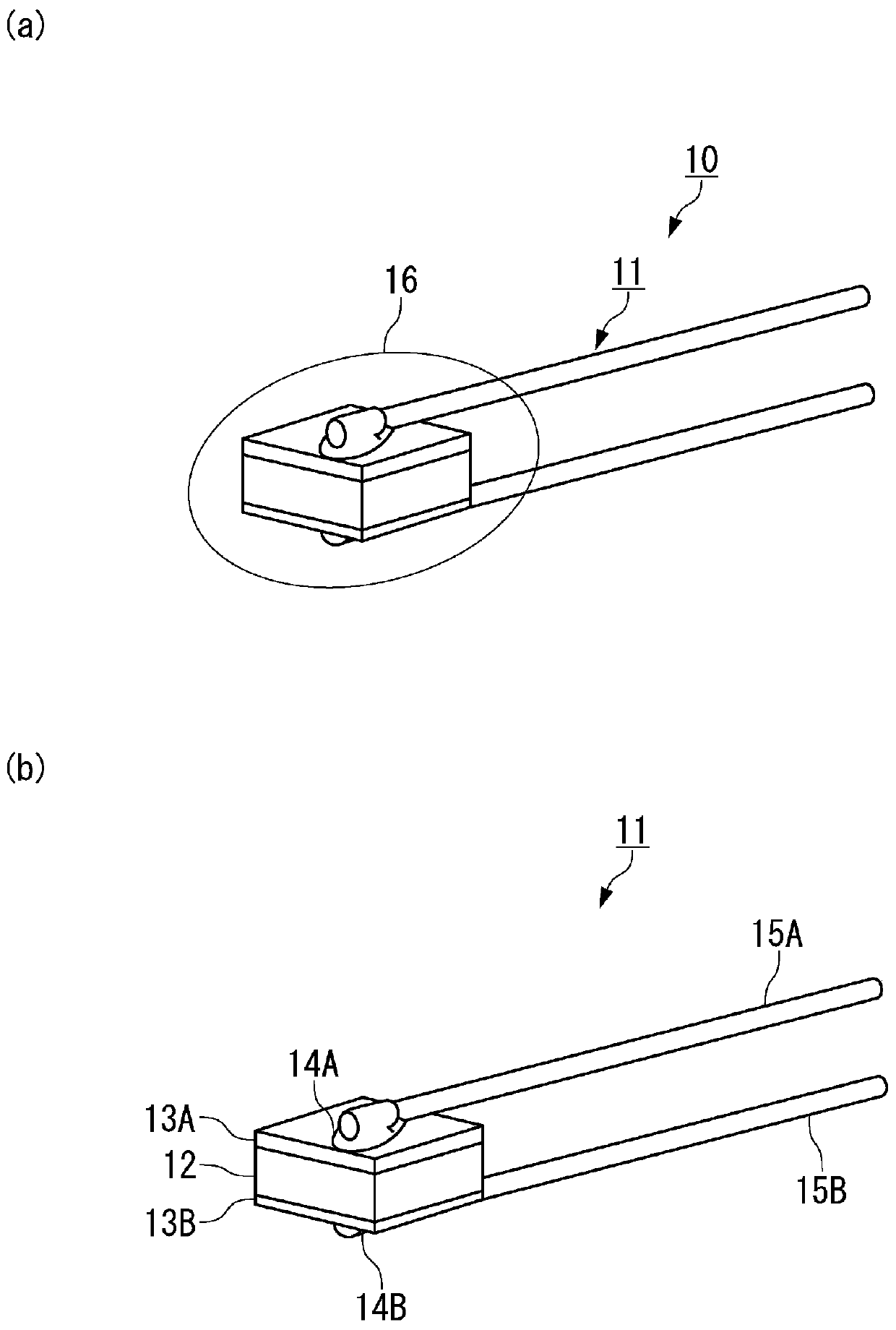 Thermistor sintered body and temperature sensor element