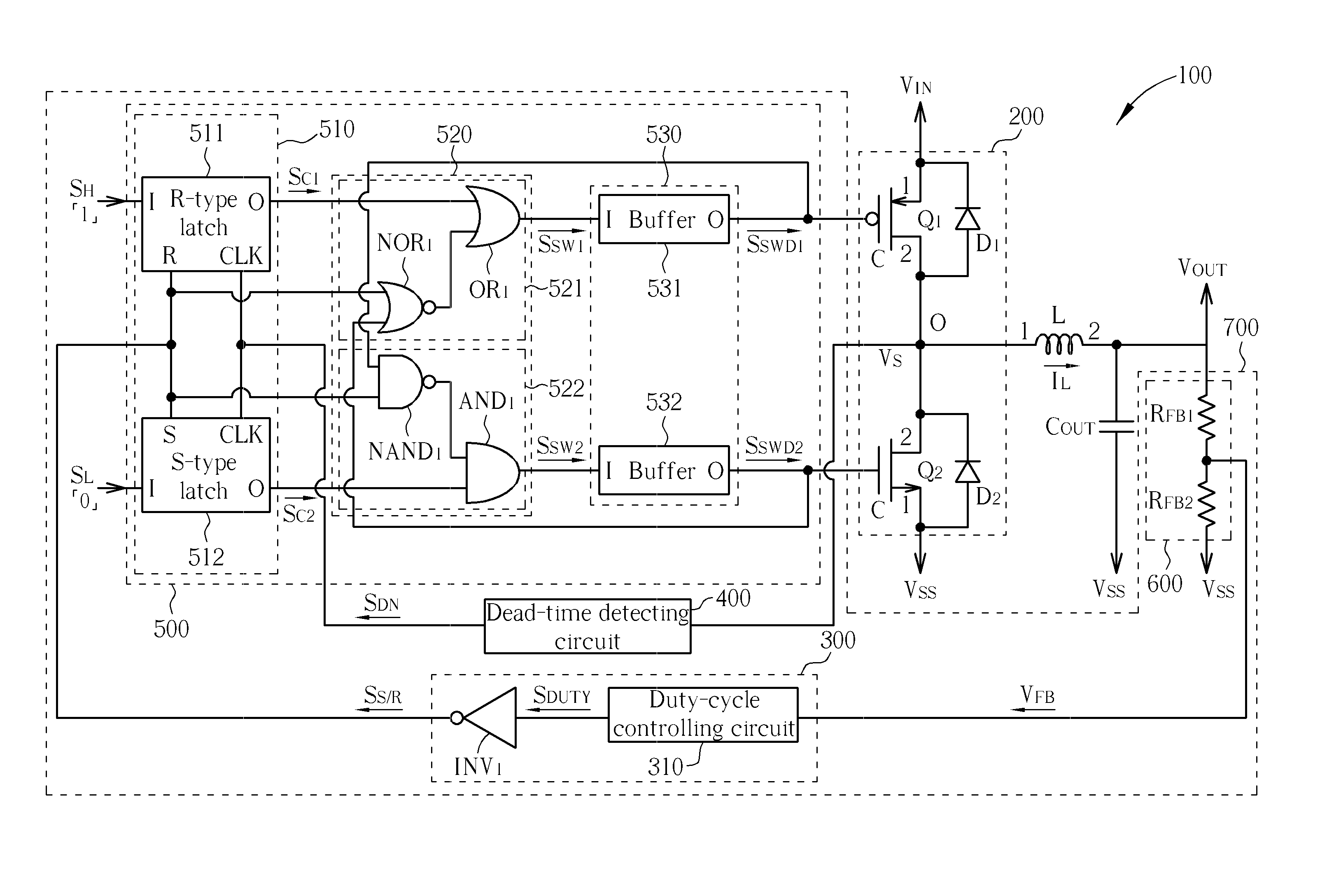 Power converting system with function of reducing dead-time