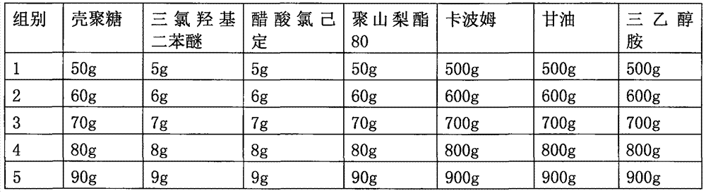 Novel bactericidal ultrasonic gel for tracts and preparation method thereof