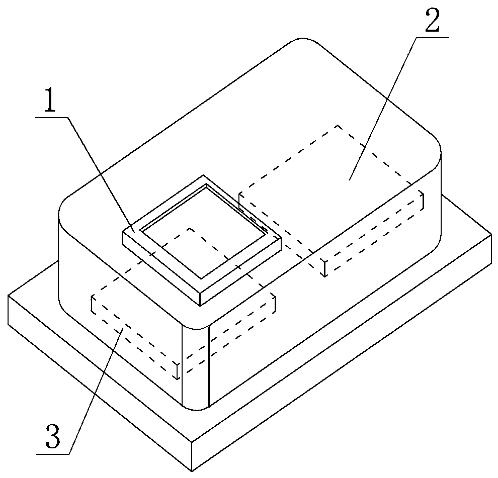 Counting method and device based on infrared array people sensor