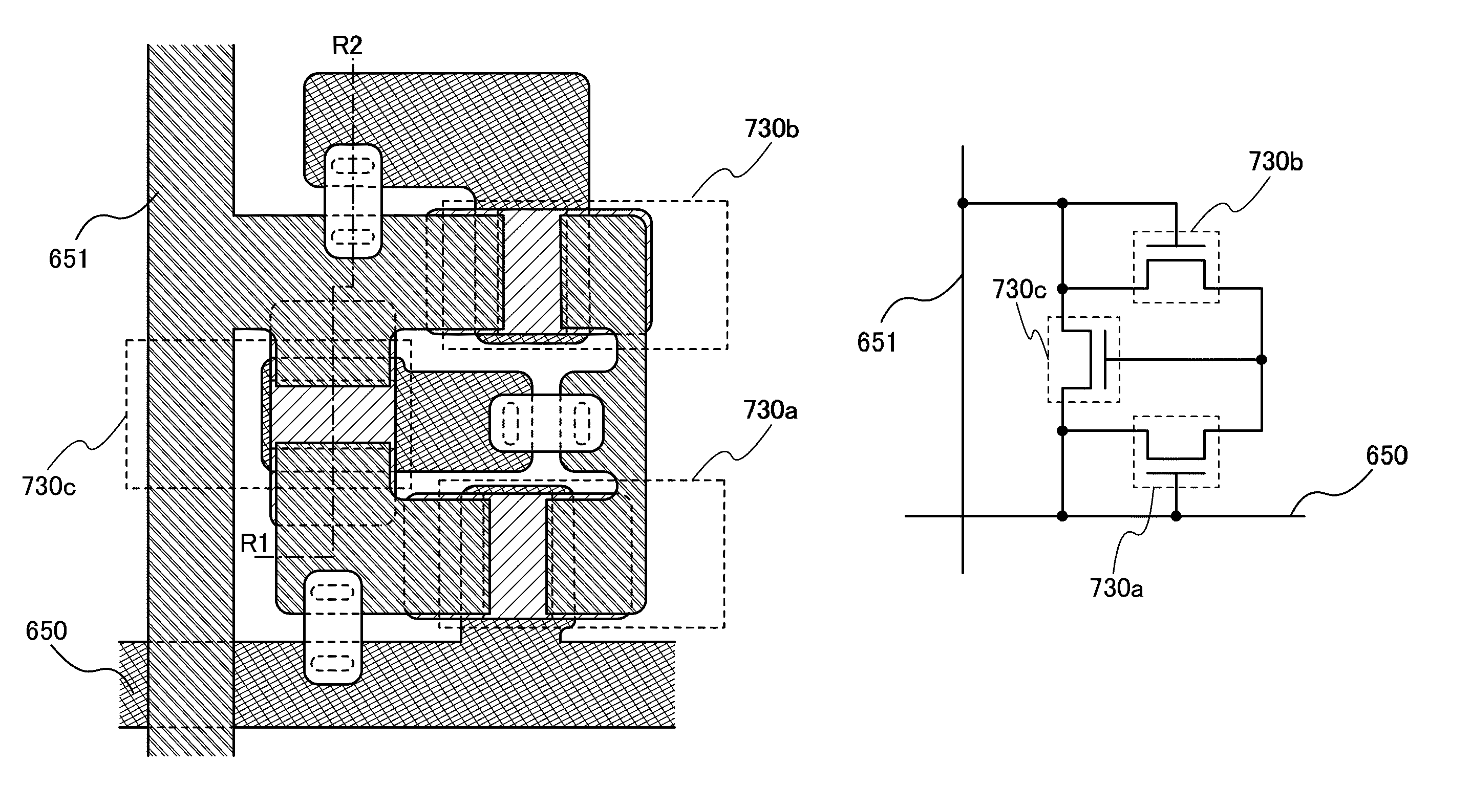 Display device including oxide semiconductor layer