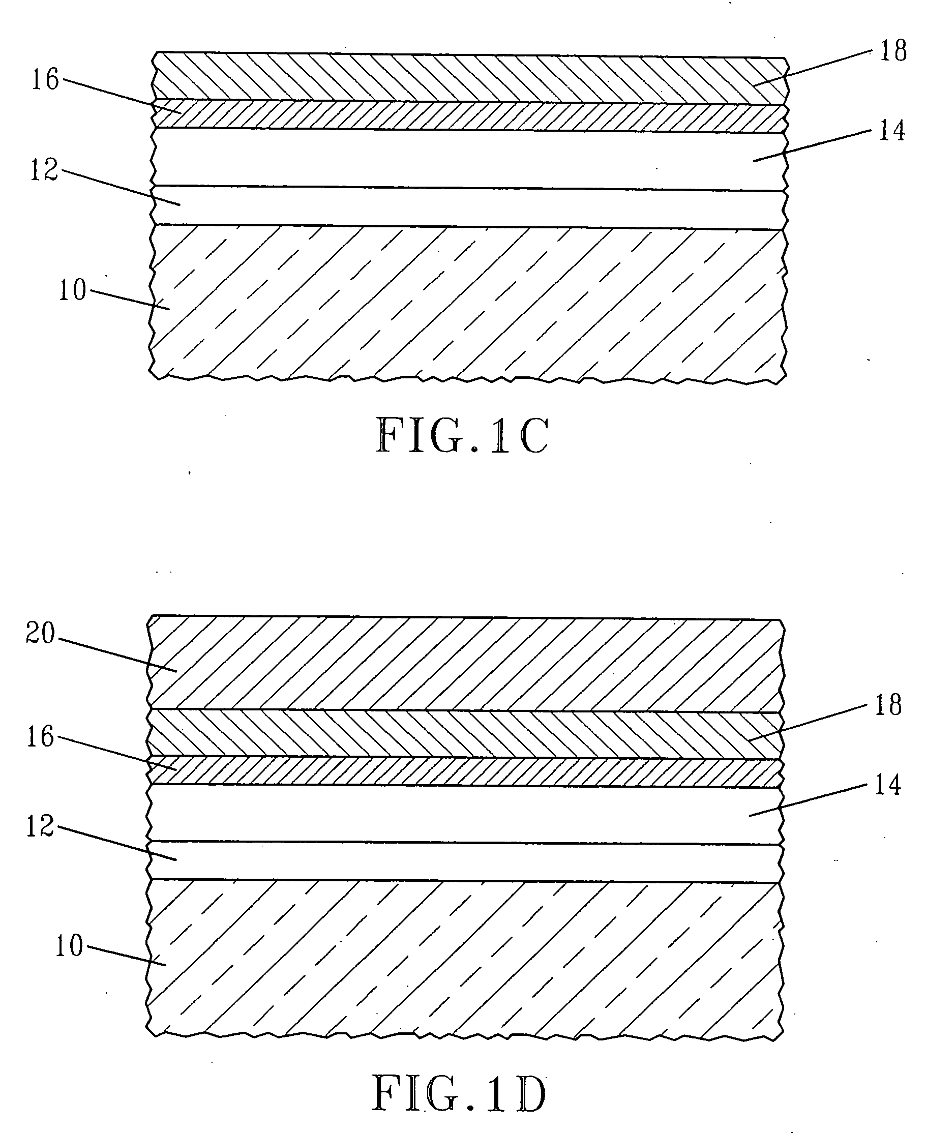 Method to control flatband/threshold voltage in high-k metal gated stacks and structures thereof