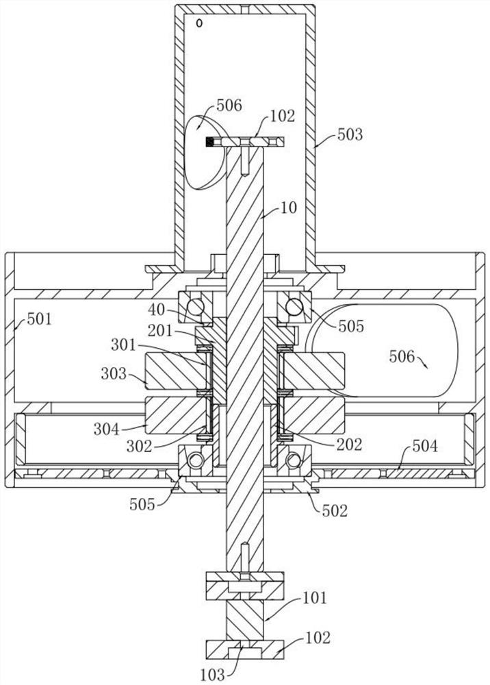 Bidirectional engagement and disengagement type ball screw inerter