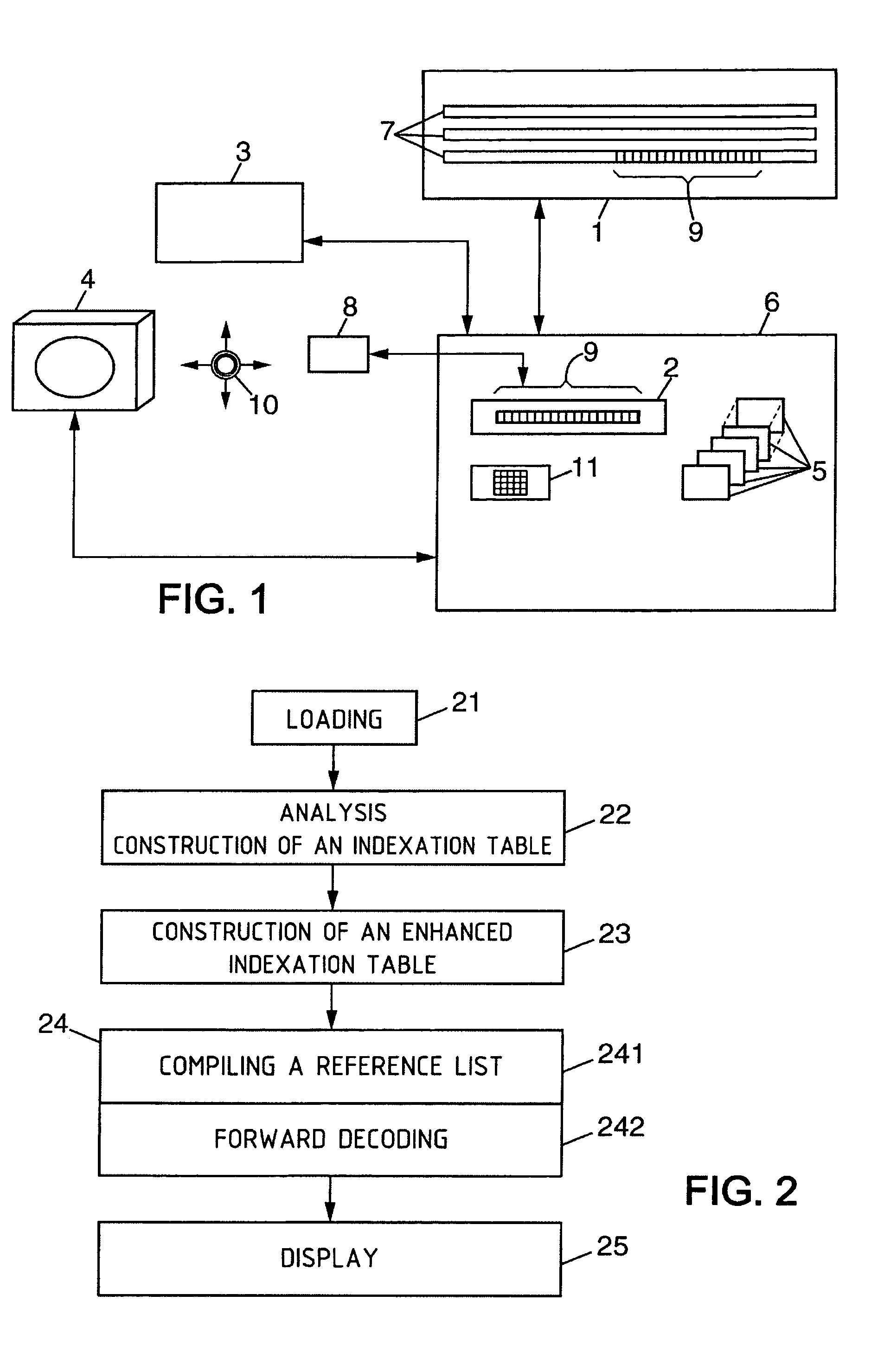 Process and device for decoding MPEG pictures and for displaying them in rewind mode, video driver circuit and decoder box incorporating such a device