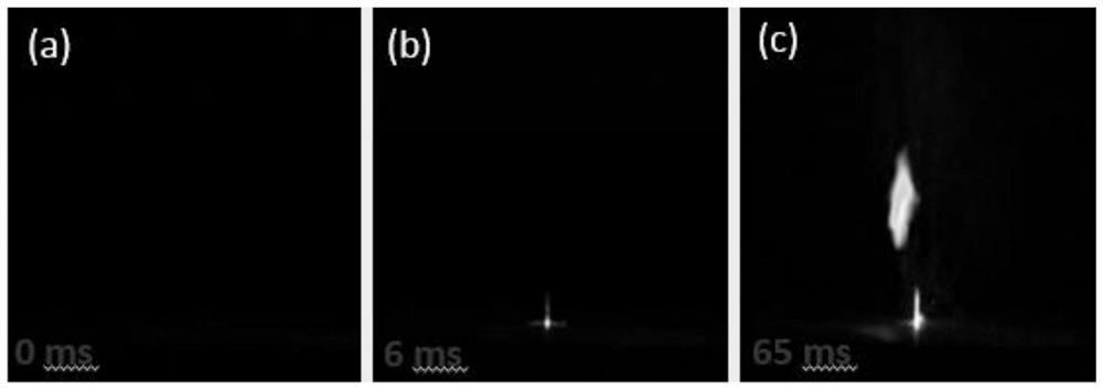 A kind of near-infrared laser ignition energetic material and its preparation method