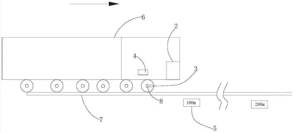 A portable track detector