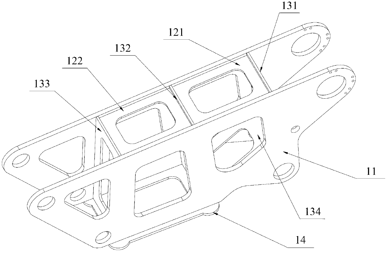Crawler-type dynamic compactor and gooseneck boom device thereof