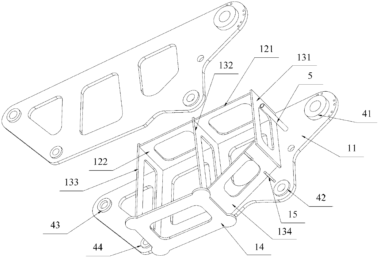 Crawler-type dynamic compactor and gooseneck boom device thereof
