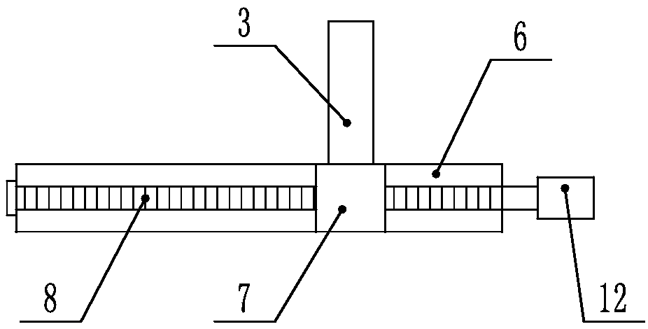 Power-on test device for an integrated lamp strip