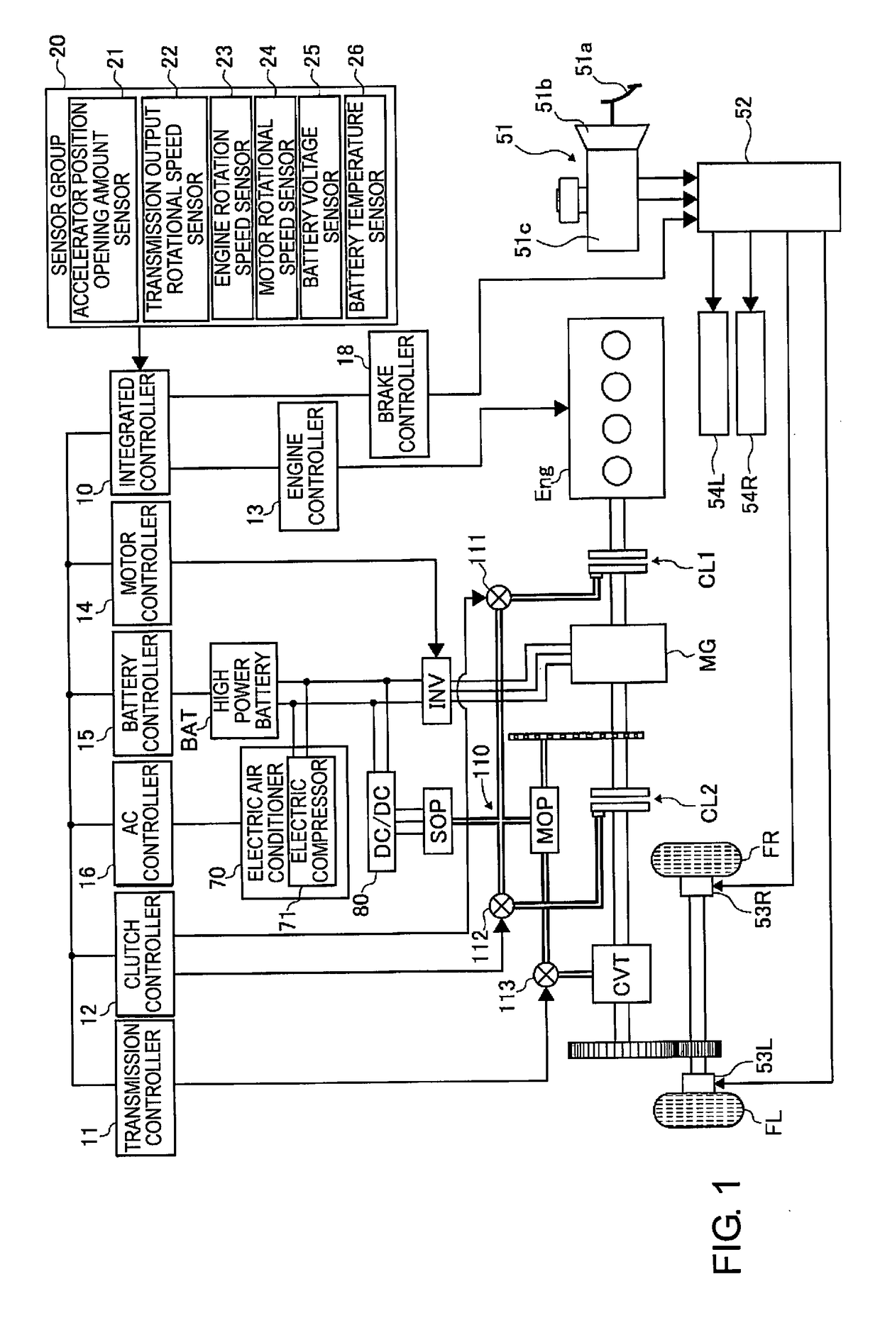 Damping control device for hybrid vehicle