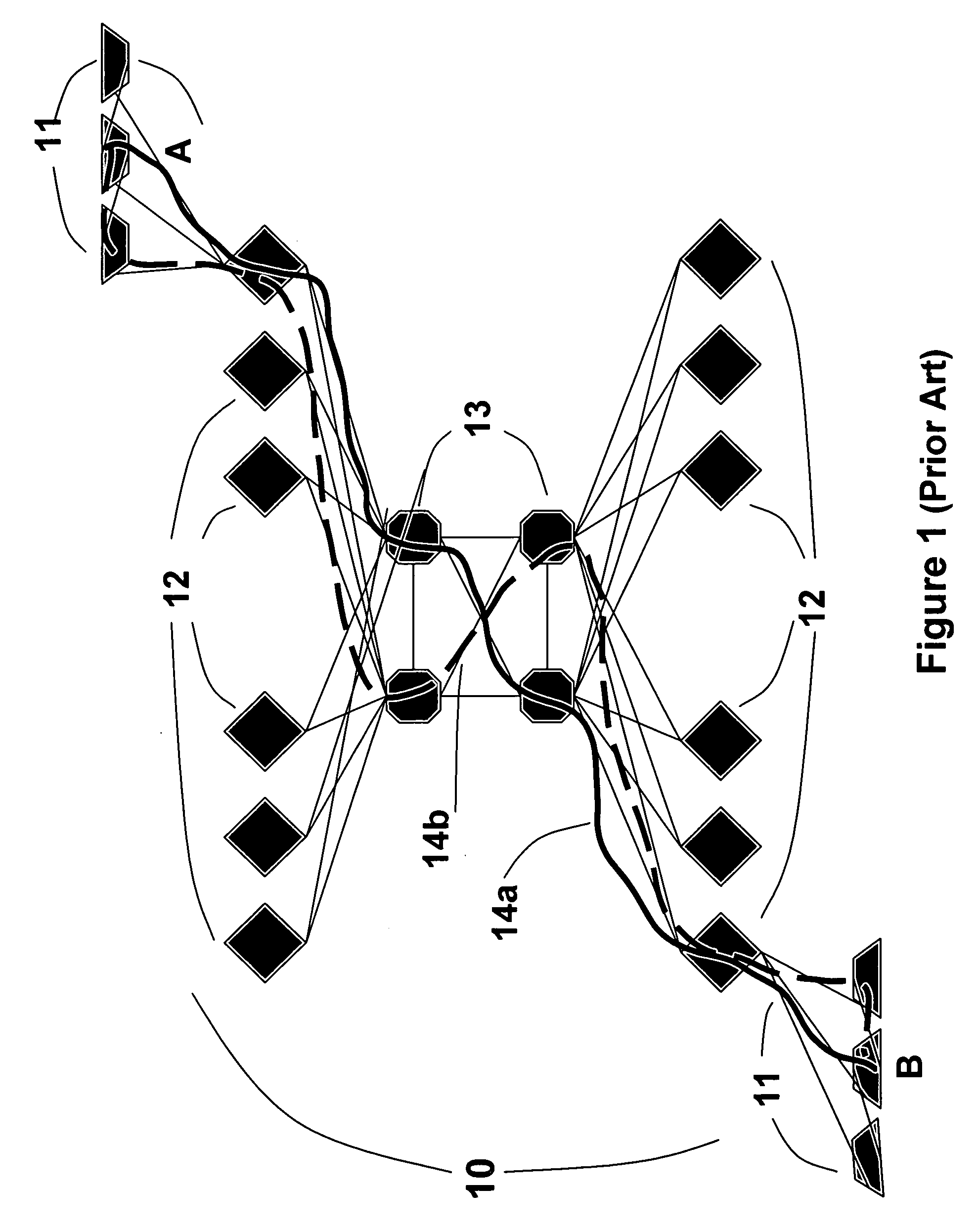 System and method for monitoring a data network segment