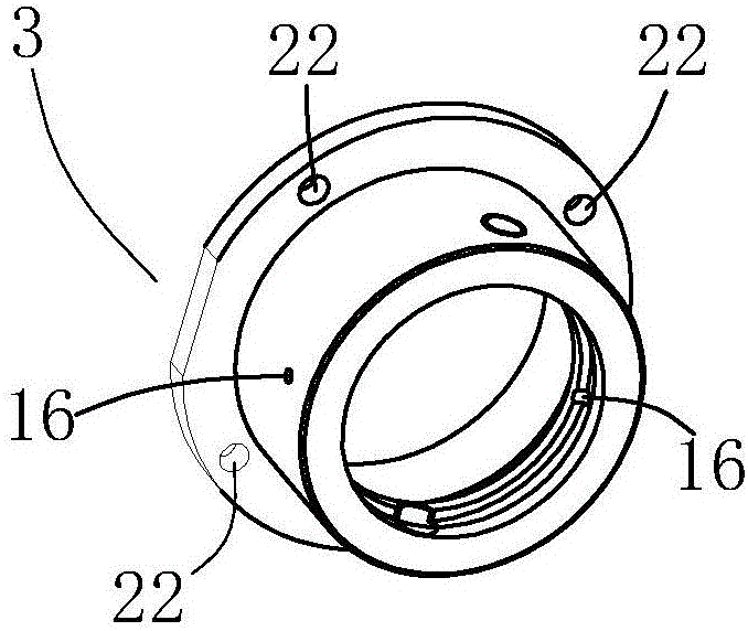 Shaft seal device of rotor pump