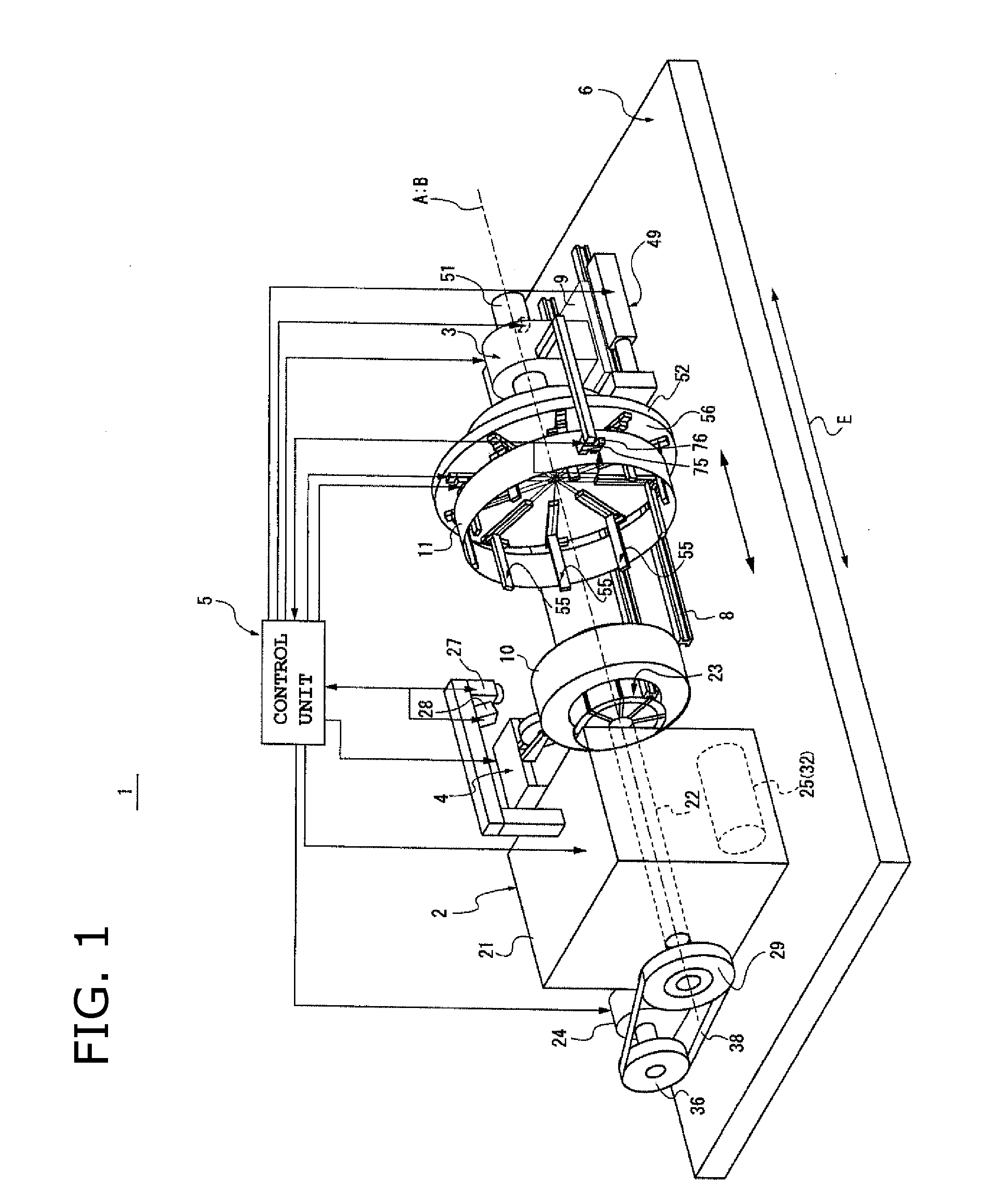 Tire manufacturing apparatus