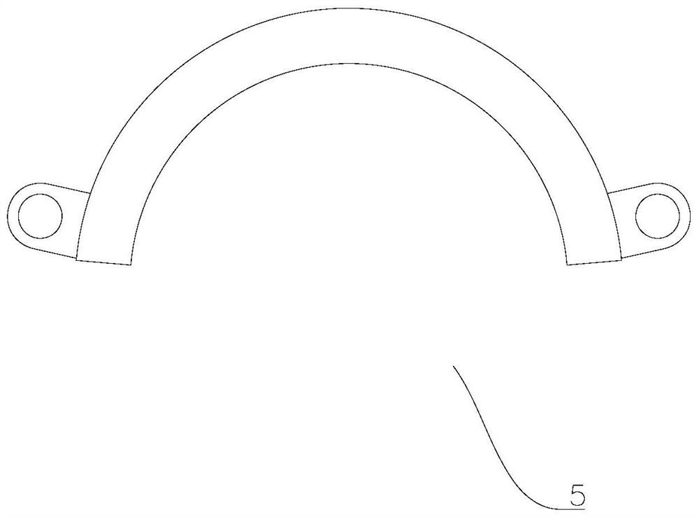 Clamp for short-axis parts of numerically-controlled machine tools