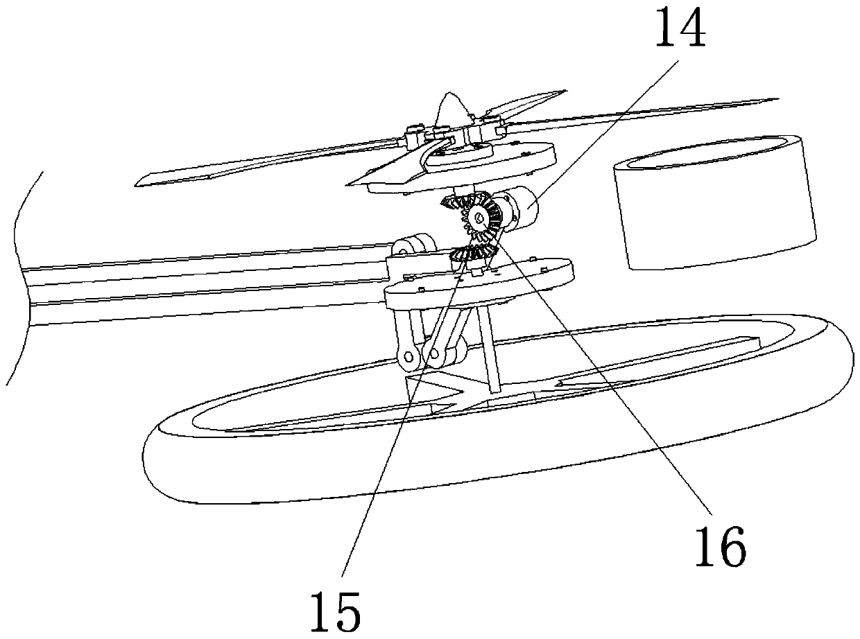 Novel air-ground dual-purpose wing-wheel unmanned aerial vehicle