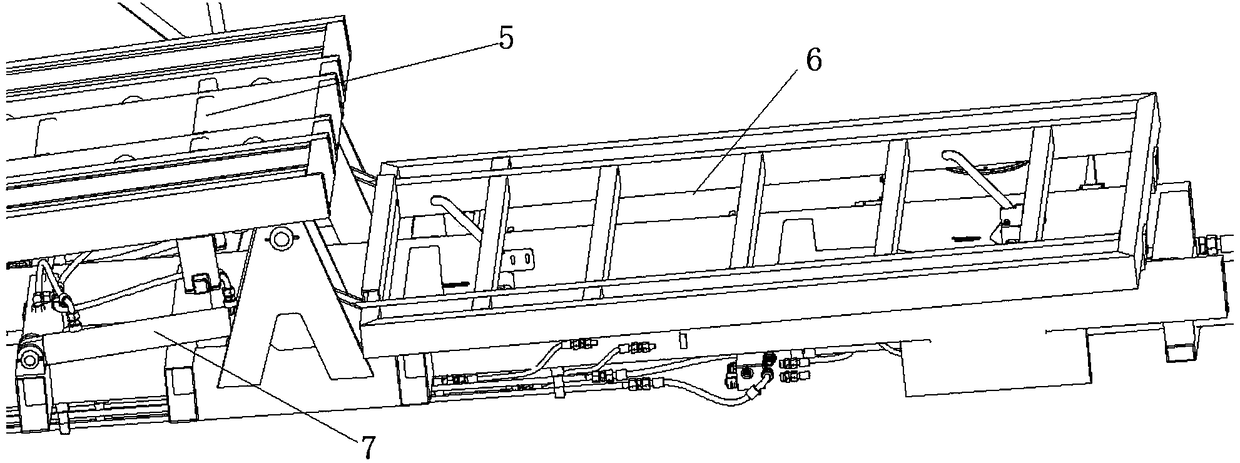 Rectangular bale picking and stacking machine