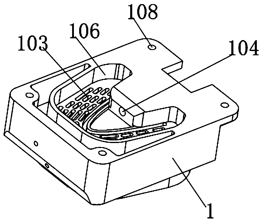 Picking device, picking system and picking method for shell-shaped dental appliance