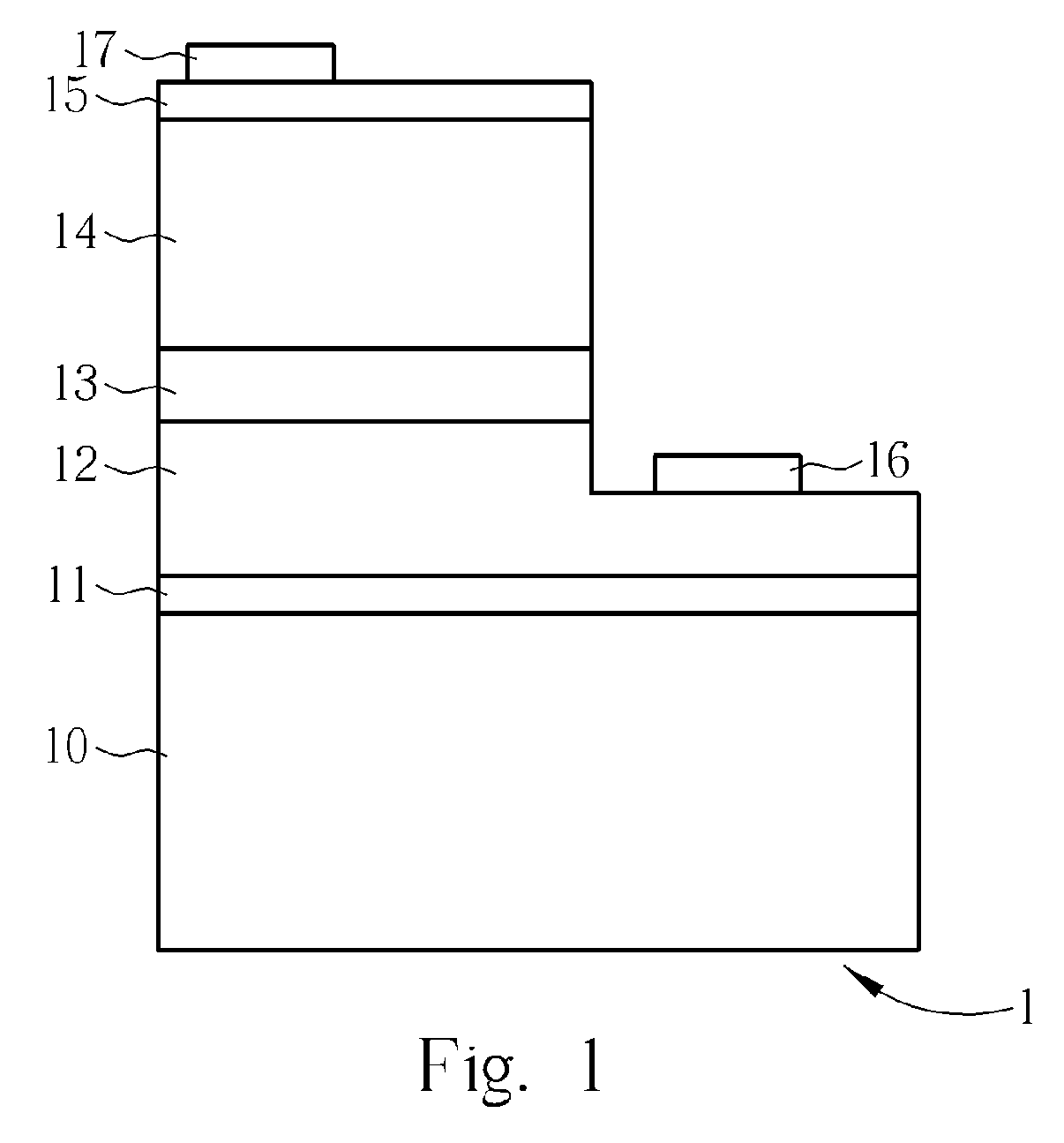 Ternary nitride-based buffer layer of a nitride-based light-emitting device and a method for manufacturing the same