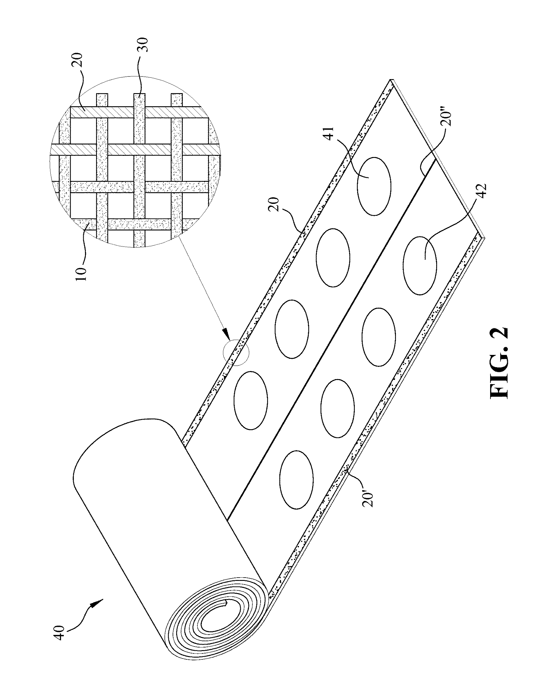 Speaker diaphragm fabric and manufacturing method thereof