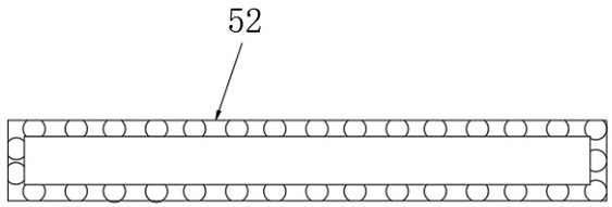 A high-efficiency edging system suitable for round glass production