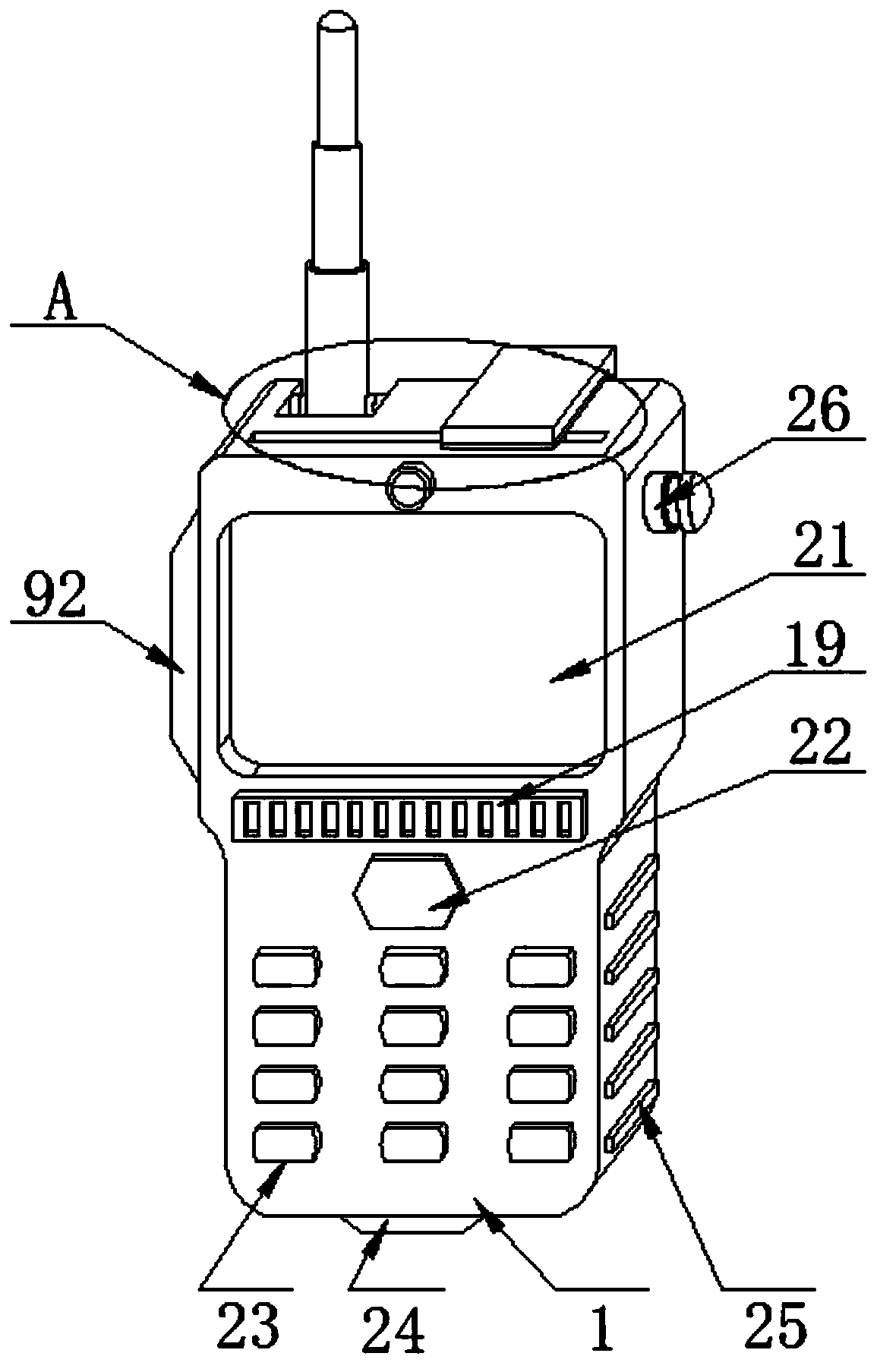 Universal wireless transmission device based on NB-IOT