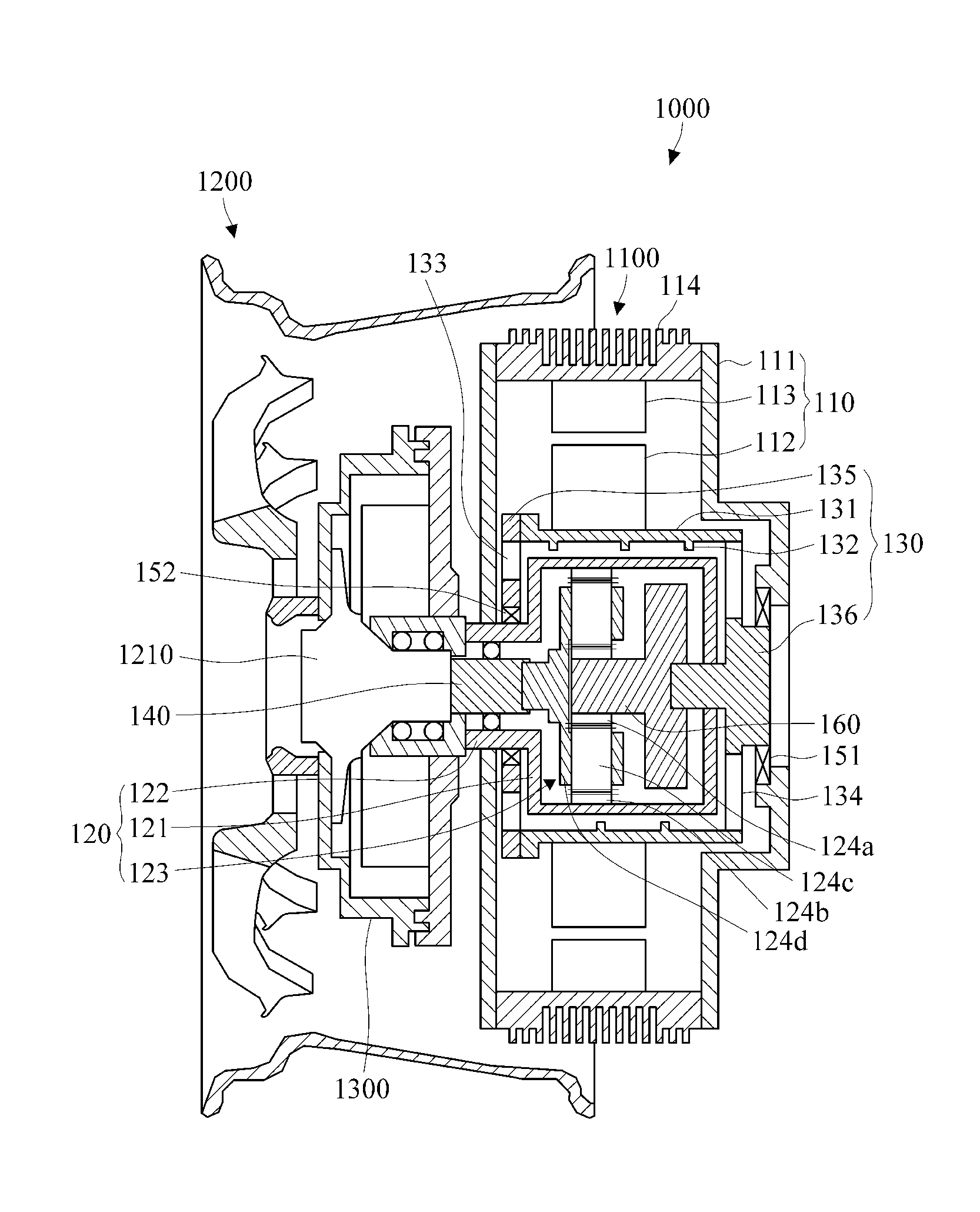 In-wheel actuator and in-wheel assembly comprising the same