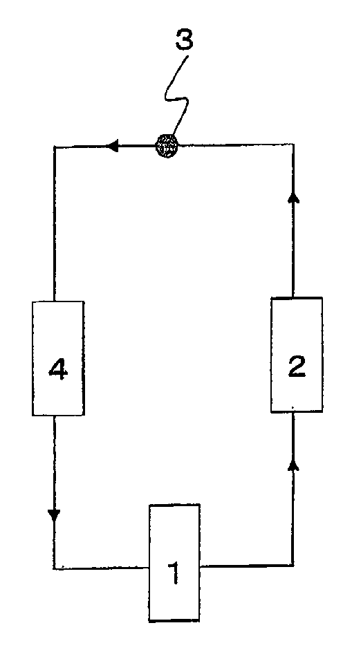 Lubricating oil composition for refrigerators and method for lubrication with composition