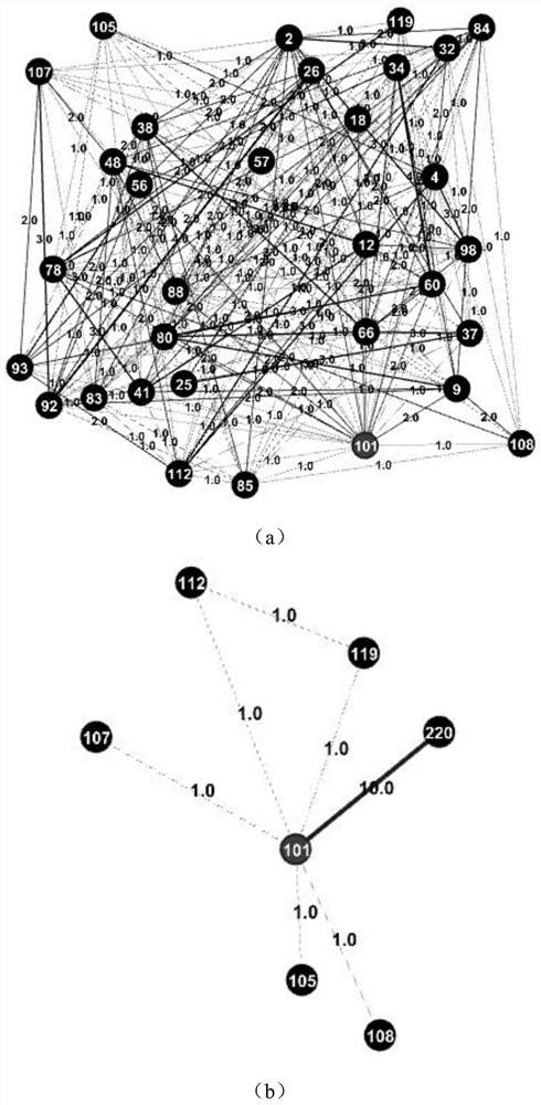 A social media individual abnormal user detection method based on the evolution of self-network structure