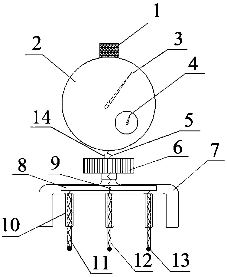 A Measuring Device for Average Corrosion Depth in X-ray Stress Test