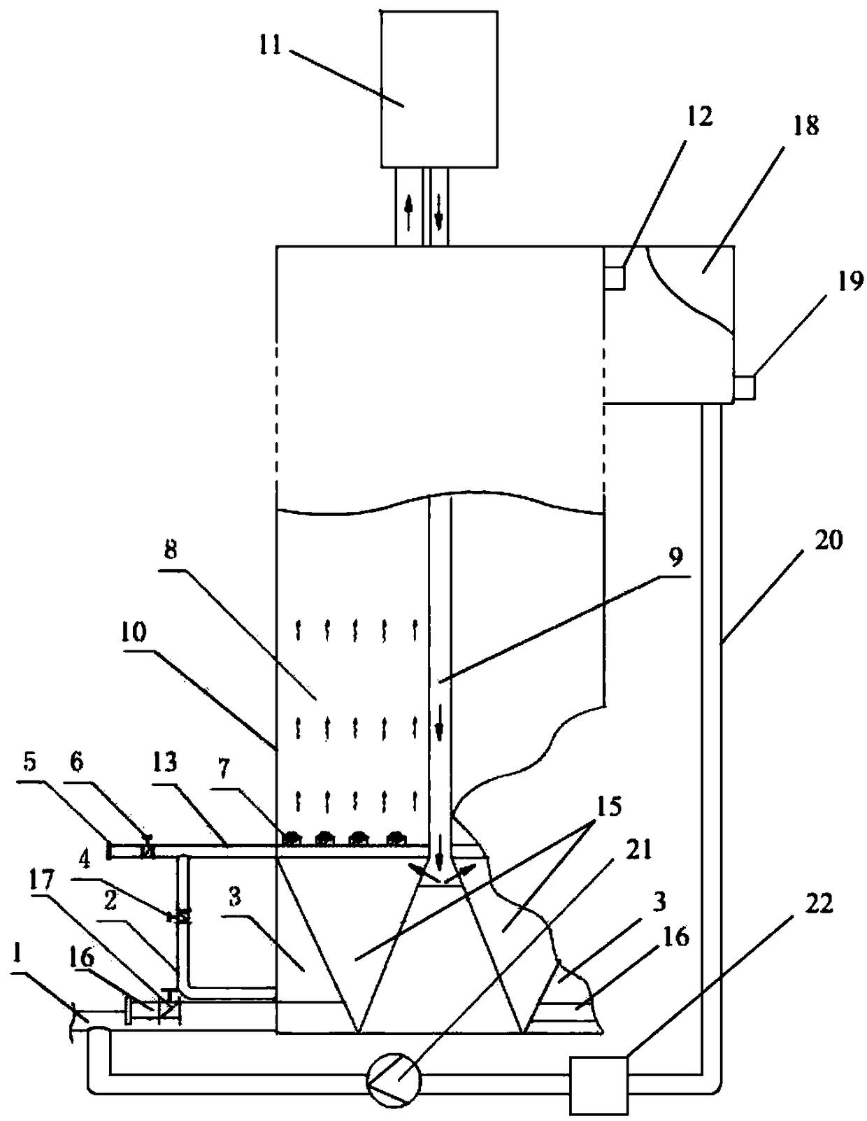 Anaerobic reaction tank