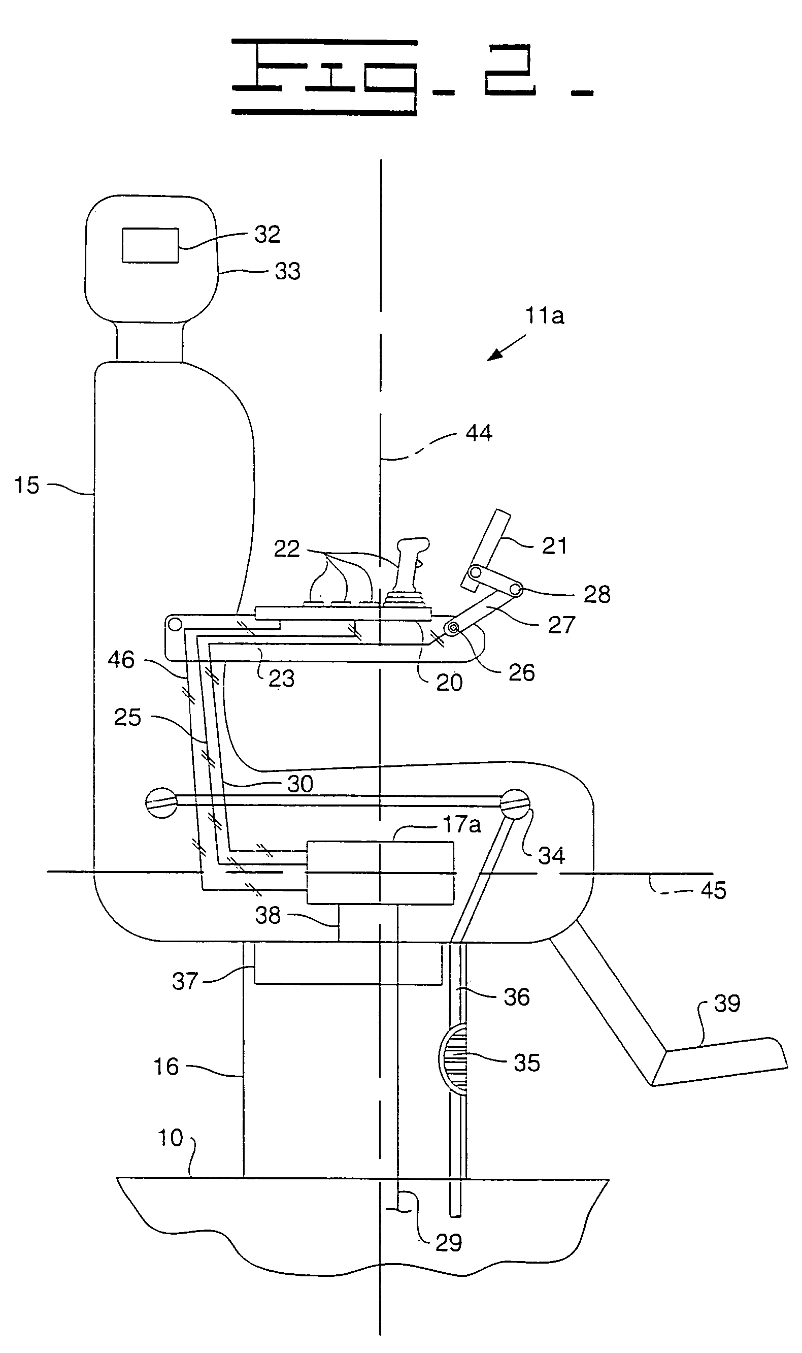 Operator control station for controlling different work machines