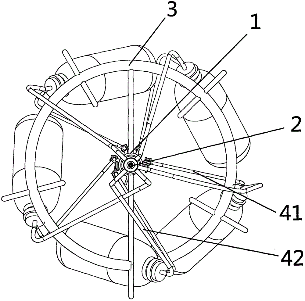 Novel multi-bottle series-connection infusion combination device