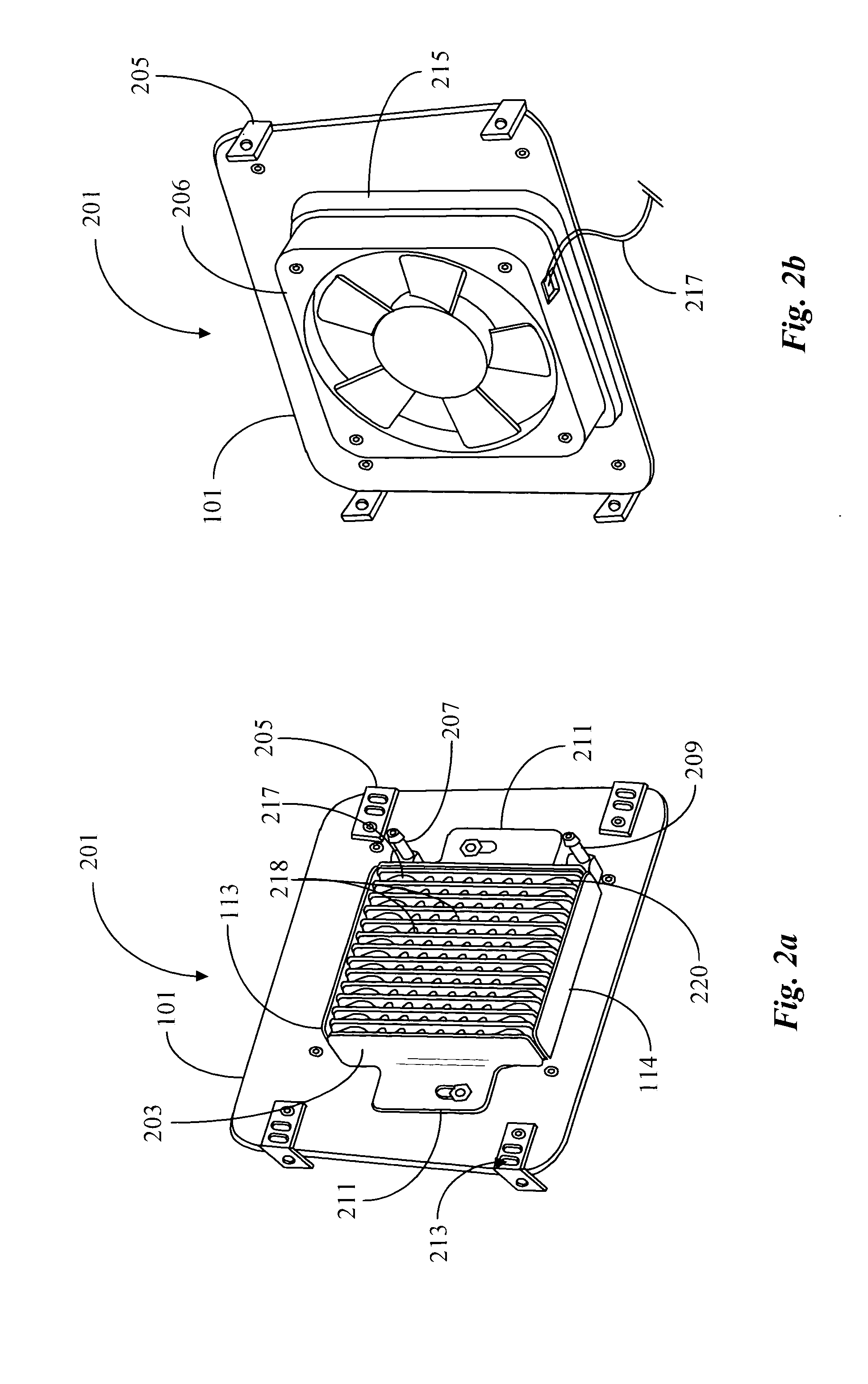 Method and apparatus for efficiently cooling motocycle engines