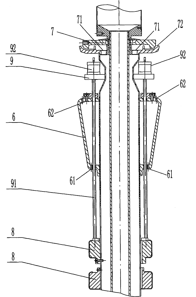 Stone paper blowing production equipment